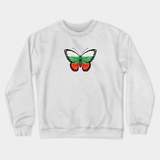 Bulgarian Flag Butterfly Crewneck Sweatshirt